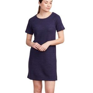 Brass Clothing The A Line Knit Dress Office Navy Blue